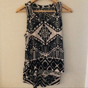 Hippie Print Tank Top